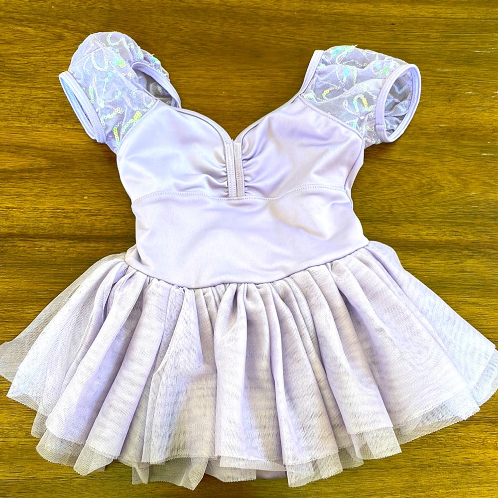 Toddler girls Mirella ballet leotard with tutu Size 2-4